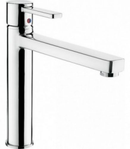 Mitigeur d&rsquo;évier Kludi Zenta basse pression Bec orientable 360°, chromé