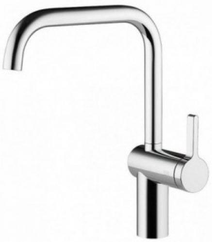 Mitigeur d’évier KWC Livello chromé, commande latérale