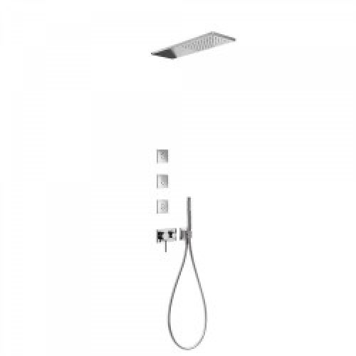 Mitigeur à encastrer 3V avec corps encastré inclus (3 voies) – TRES 21027305