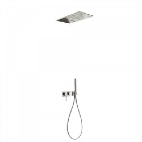 Mitigeur à encastrer 3V – TRES 21027301AC Acier