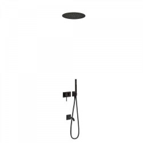 Mitigeur à encastrer 3V – TRES 21027311NM Noir Mat