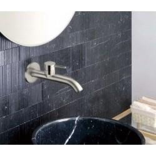 MITIGEUR INOX 316 LAVABO MURAL LARGE COMPLET AVEC VIDAGE UP&DOWN – CRISTINA ONDYNA IX24228