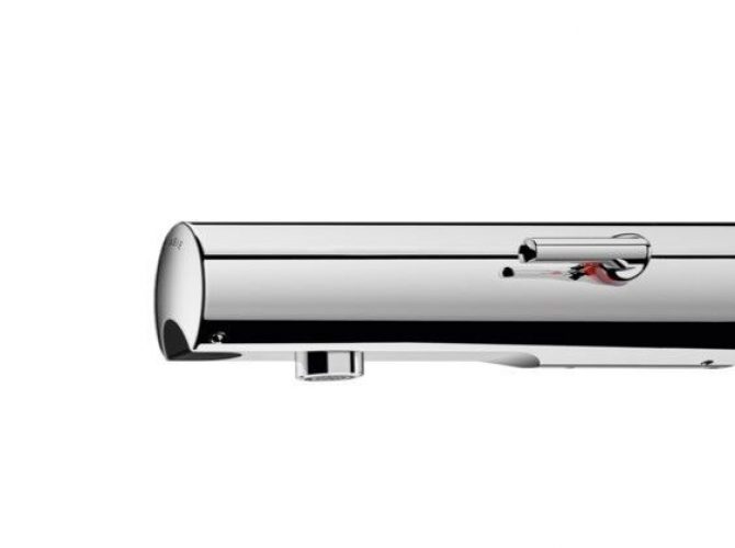 Mitigeur Lavabo Delabie TEMPOMATIC MIX 4 Chromé Mural 493406