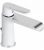 mitigeur lavabo Ejan avec ecoulement blanc/chrom saillie 117mm