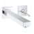 Mitigeur Lavabo Grohe Eurocube Joy Mural monocommande 2 trous lavabo