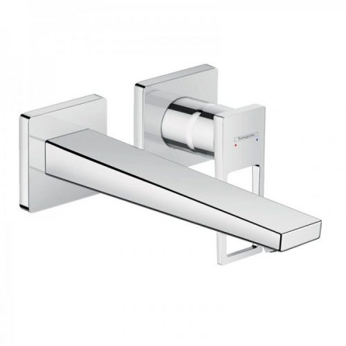 Mitigeur Lavabo Hansgrohe Metropol Mural bec 225mm poignée étrier