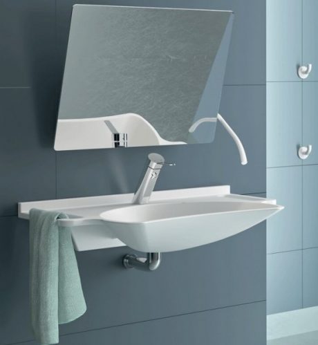 Mitigeur Lavabo Monotrou Delabie SECURITHERM Chromé 2621EP