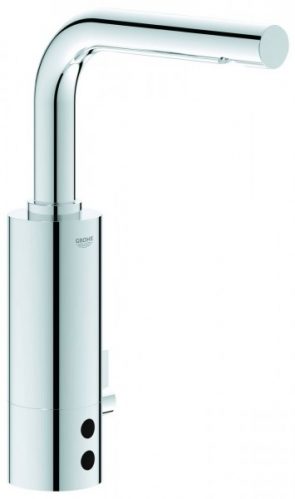 Mitigeur Lavabo Monotrou Grohe Essence E électronique avec batterie mixte 6V Chromé