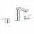 Mitigeur Lavabo Monotrou Grohe Lineare Mélangeur 3 trous 1/2″ LavaboTaille M