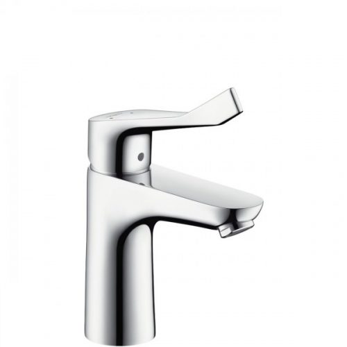 Mitigeur Lavabo Monotrou Hansgrohe Focus Care 100 avec poignée extra longue