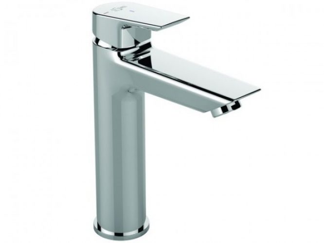 Mitigeur Lavabo Monotrou Ideal Standard BlueStart Tesi monocommande Chromé A6565AA
