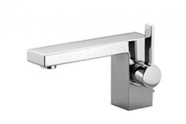 Mitigeur Lavabo Monotrou Villeroy et Boch Symetrics platine mat