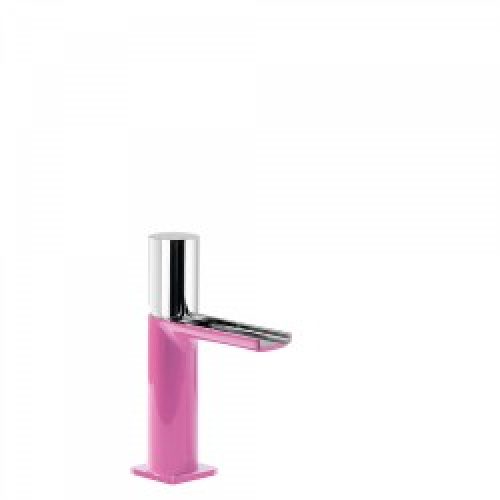 Mitigeur lavabo robinet cascade bec ouvert – TRES 20011002FUD Fuchsia/Chromé
