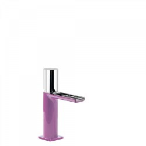 Mitigeur lavabo robinet cascade bec ouvert – TRES 20011002VID Violet/Chromé