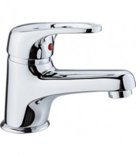 Mitigeur lavabo RUMBA III avec levier fermé – chromé avec garniture d&rsquo;écoulement