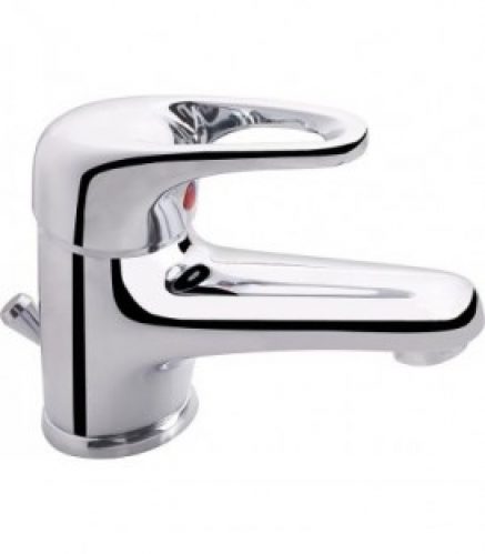 mitigeur lavabo Top II avec levier ouvert et écoulement saillie 116mm