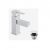 Mitigeur Lavabo Vado Té 168x52x105mm Chromé