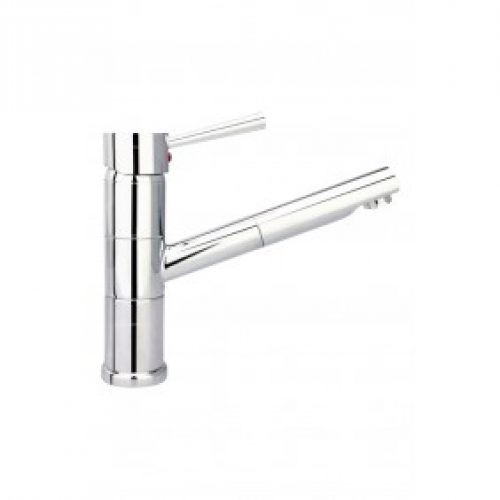 Mitigeur monocommande de cuisine – bec extractible – acier – Unicorn