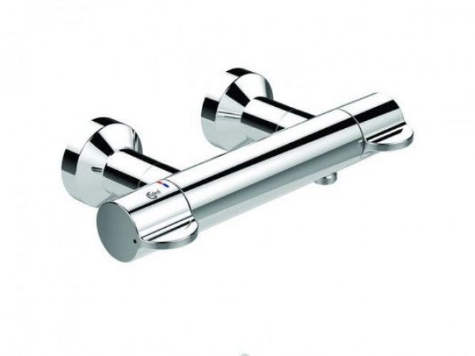Mitigeur mural de douche, saillie totale 140-157 mm Ideal Standard Ceraplus 2 (A6870AA)