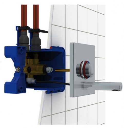 Mitigeur Mural Delabie TEMPOMIX 3 160 x 160 x 93-190 794BOX3