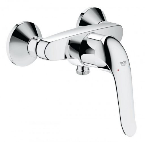 Mitigeur Mural Grohe Douche Euroeco Special monocommande 1/2 »