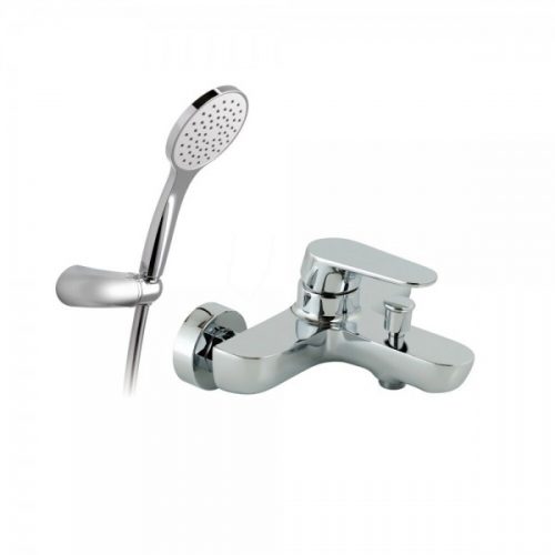 Mitigeur Mural Vado Ascent 2 Trous Avec Set De Douche Chromé ASC-123+K-C/P