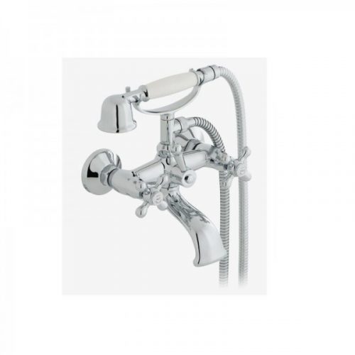 Mitigeur Mural Vado Victoriana Avec Set De Douche Chromé VIC-120/CD-C/P