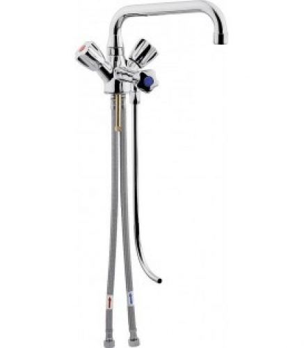 Mitigeur pour gastronomie + bec pivotant 360° tuyau