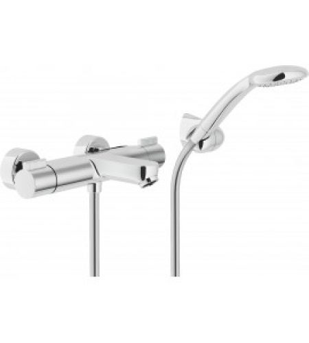 Mitigeur thermostatique bain/douche avec complet douche…