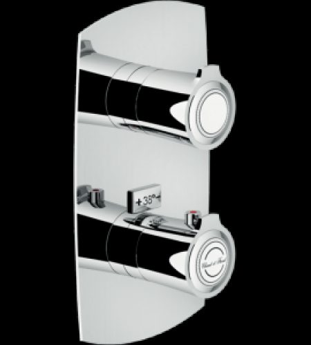 Mitigeur thermostatique douche encastré avec inverseur à…