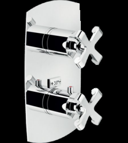 Mitigeur thermostatique douche encastré avec inverseur…