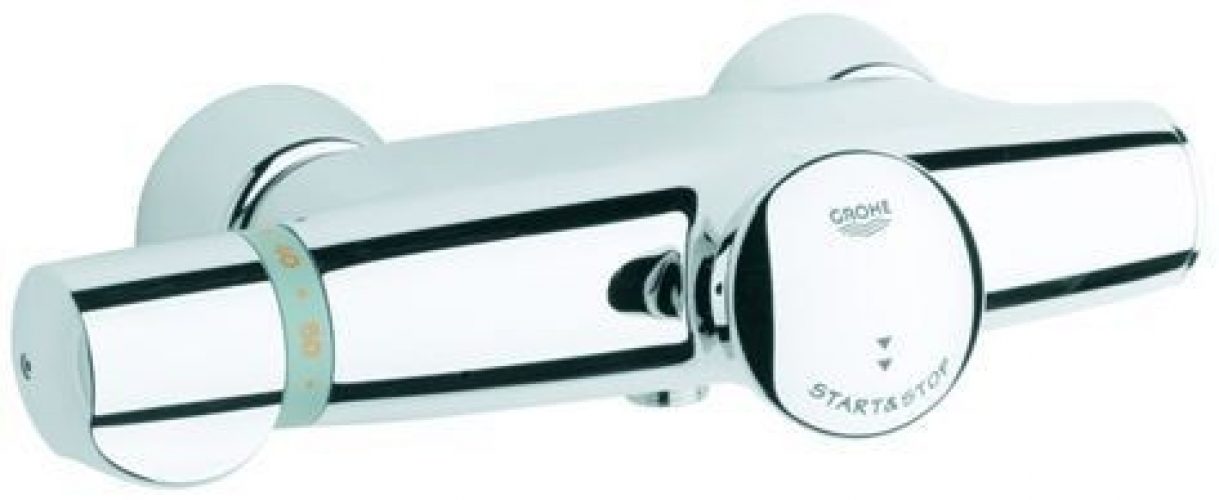 Mitigeur Thermostatique Douche Grohe Eurodisc SE Thermostat fermeture automatique DN 15