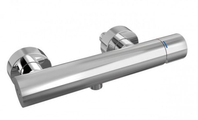 Mitigeur Thermostatique Douche Hewi rond Chromé Brillant AQ1.32M10040