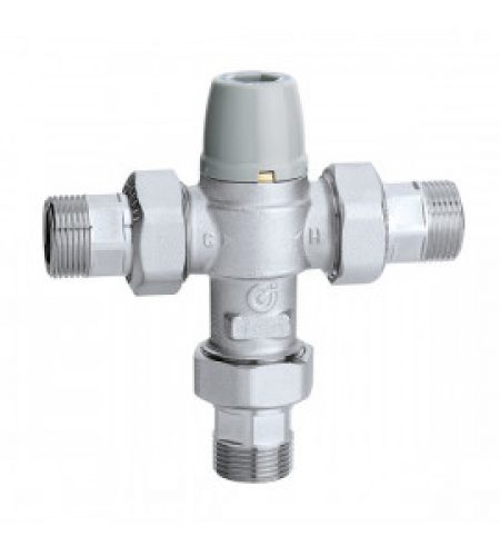 Mitigeur thermostatique réglable protégée caleffi 5213