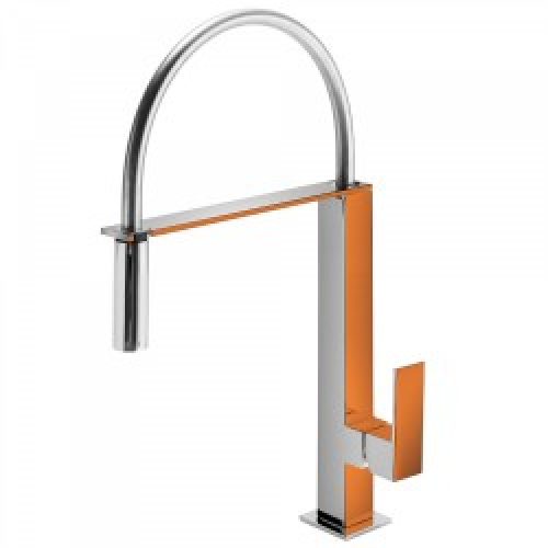 Mitigeur évier avec bec extractible – TRES 106487NA