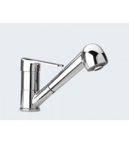 Mitigeur évier avec douchette escamotable Paini Cooper…