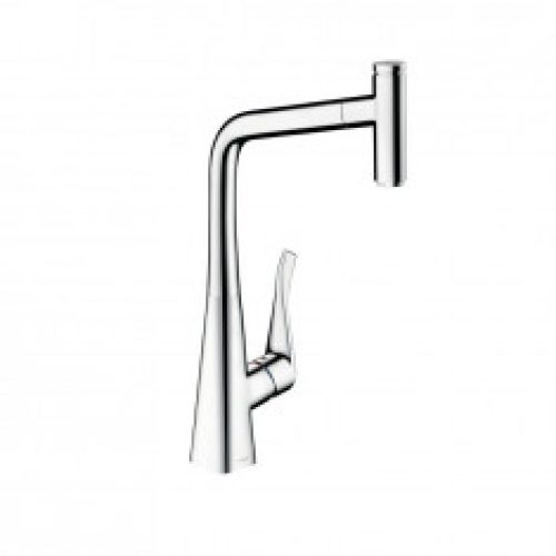 Mitigeur évier avec douchette extractible Metris Select 320 – Hansgrohe