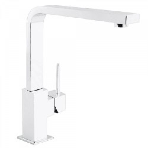 Mitigeur évier bec 35×15 mm Blanc Mat TOP TRES COLOR – TRES 030496BM