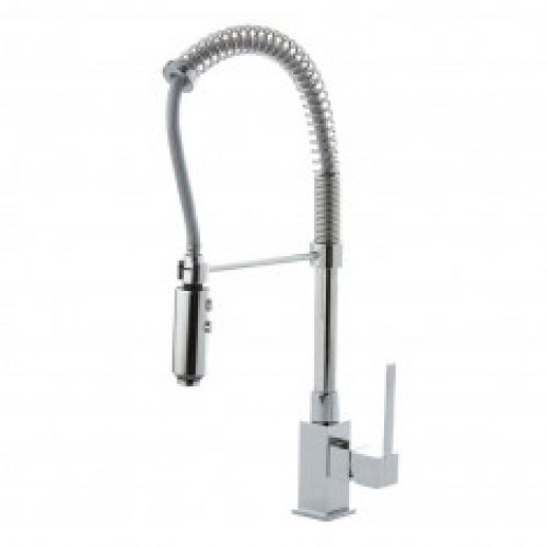 Mitigeur évier de cuisine avec douchette métallique pour professionnel – Ramon Soler 4966Y