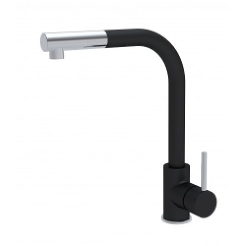 Mitigeur évier à douchette Delice Noir et…