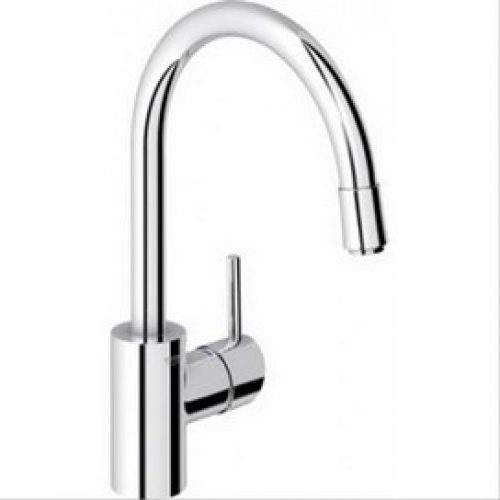Mitigeur évier haut à mousseur extractible Concetto Grohe NF – GROHE