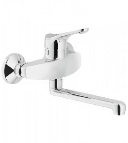 Mitigeur évier mural chromé nobili NB84115CR