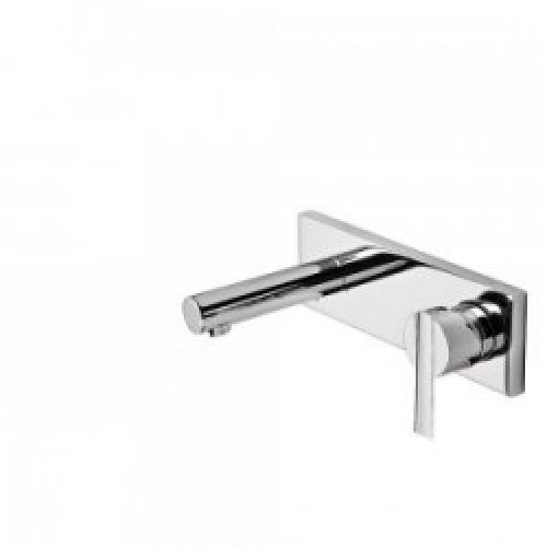 Mitigeur évier mural Corps encastré inclus et non divisible. Bec 160 mm. – TRES 08120001