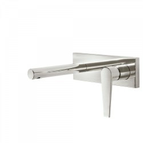 Mitigeur évier mural Corps encastré inclus et non divisible. Bec 210 mm. – TRES 20520041AC