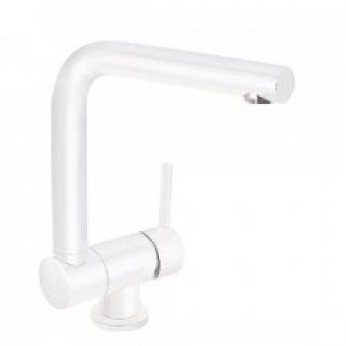 Mitigeur évier RABATTABLE BLANC MAT – TRES 030335BM