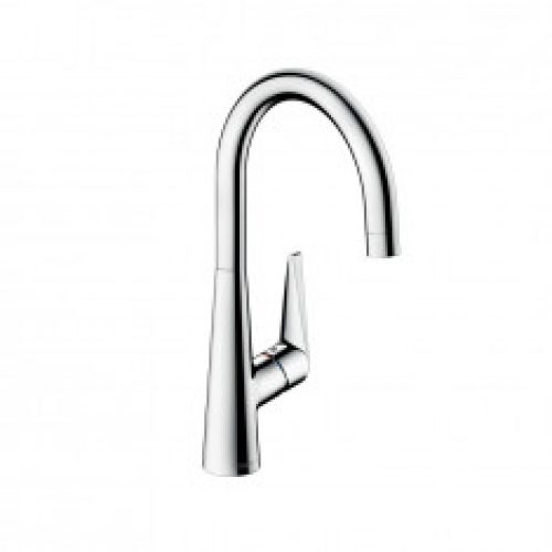 Mitigeur évier Talis S 260 aspect acier – Hansgrohe 72810800