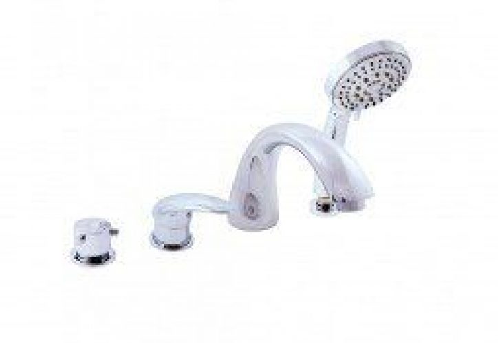 Mélangeur Baignoire avec Cascade en Chrome Danube D469.P