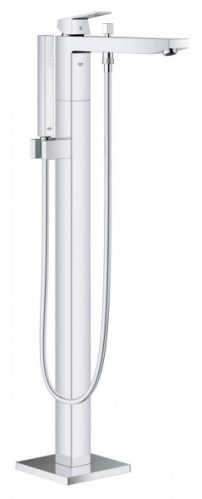 Mélangeur Baignoire Grohe Eurocube monocommande 1/2″, montage au sol Chromé