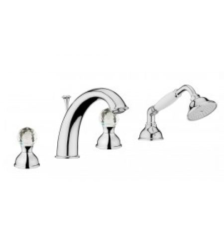 Mèlangeur bain-douche 4 trous webert karenina KA730101