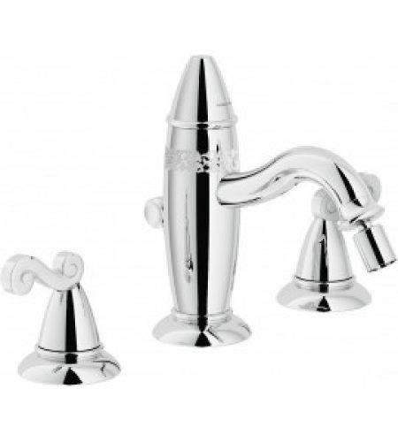 Mélangeur bidet 3 trous chromé Nobili Dubai DB00215/1CR